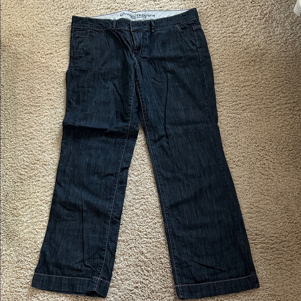Tommy Hilfiger Women's Straight Leg Jeans in Dark Indigo